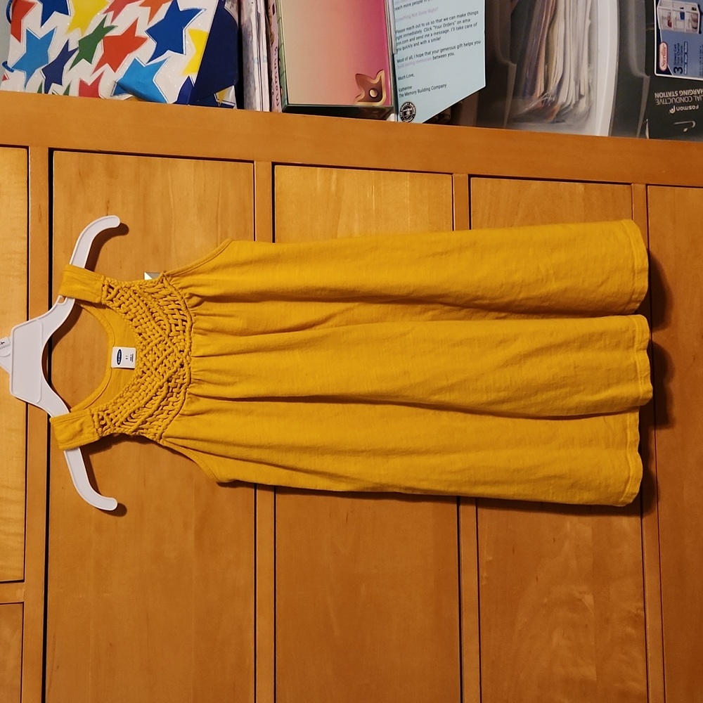 Size 5T yellow dress
